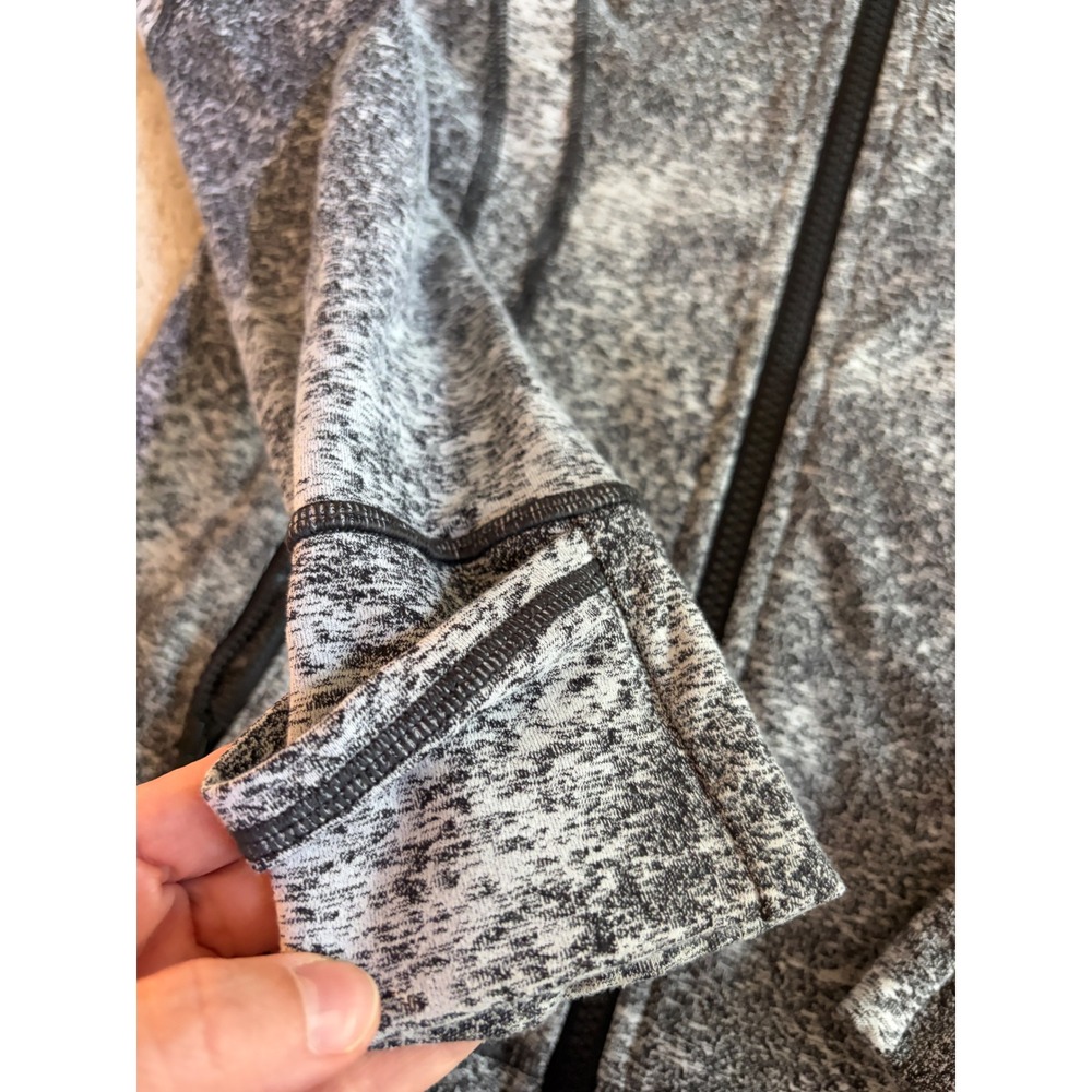 Lululemon Define Jacket 6 Gray Space Dye Sporty‎ Full Zip Fitted Gorpcore Yoga - Picture 4 of 5